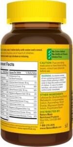 Nature Made Multivitamin Tablets with Iron, Multivitamin for Women and Men for Daily Nutritional Support, 130 Tablets, 130 Day Supply - Image 8