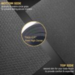 GXMMAT Large Exercise Mat 6'x4'/6'x5'/6'x6'(7mm), Thick Workout Mats for Home Gym Flooring, Extra Wide Non-Slip Durable Cardio Mat, Shoe Friendly, Perfect for Plyo, MMA, Jump Rope, Weights, Fitness - Image 3