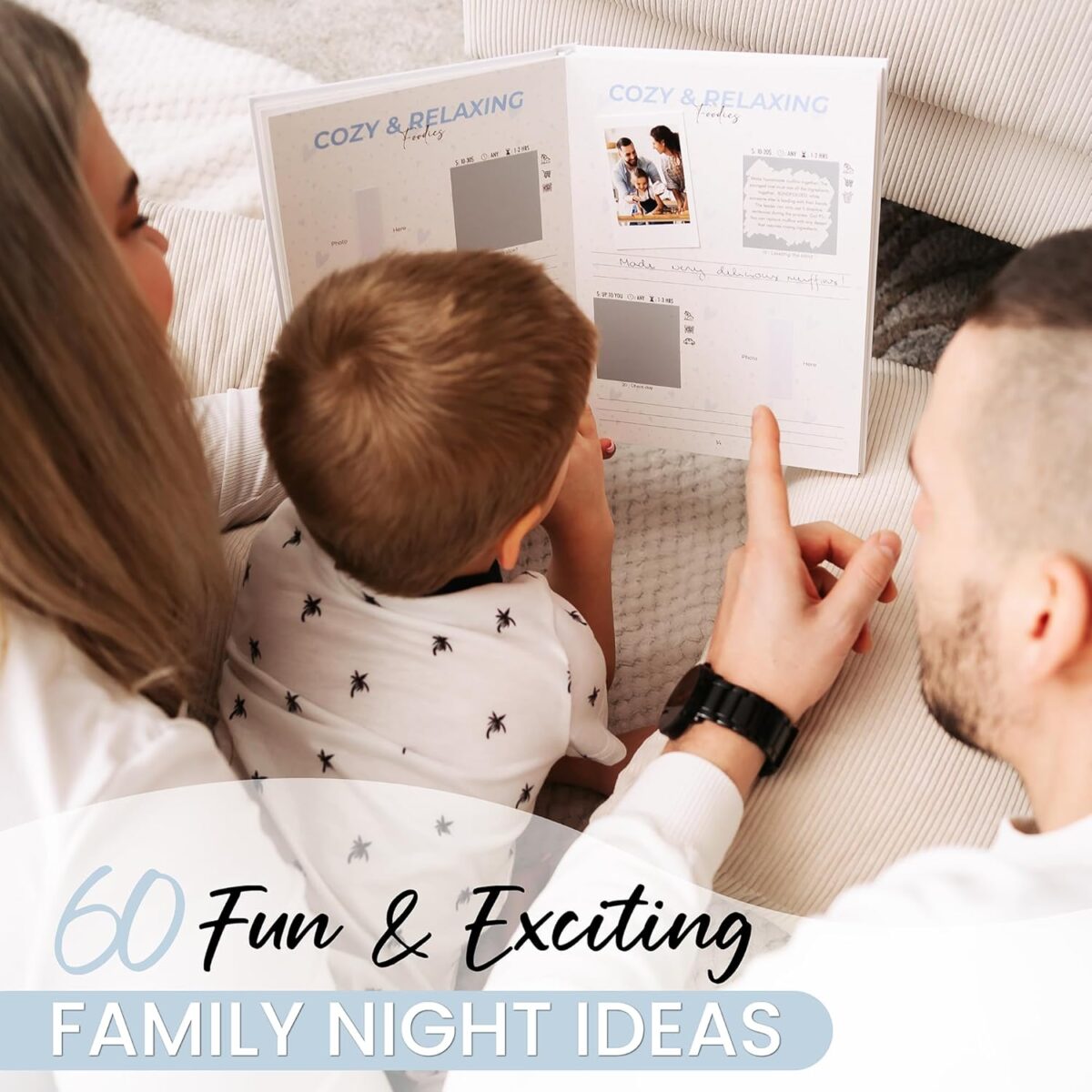 The Family Night Book - 60 Scratch-Off Adventures for Families - Fun & Creative Games for Kids and Adults - Family Adventure Album - Image 2