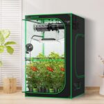 VIVOSUN GIY Plus Smart Grow Tent Kit, 4x4ft 4-Plant System, WiFi-Integrated Automatic Grow System with 2000D Mylar Grow Tent, Full-Spectrum Programmable Grow Light, Enhanced Ventilation & Circulation - Image 9