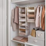 StorageWorks 6-Shelf Closet Organizers, Two 3-Shelf Separable Hanging Shelves for Closet, 12" D x 12" W x 48 3⁄4" H, Mixing of Beige, White & Ivory - Image 9