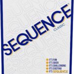 SEQUENCE- Original SEQUENCE Game with Folding Board, Cards and Chips by Jax ( Packaging may Vary ) White, 10.3" x 8.1" x 2.31"
