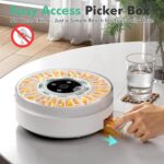 Windtrace Bluetooth Automatic Pill Dispenser for Elderly with Alarm, Smart Pill Dispenser with 31-Slot, Fingerprint& Mechanical Dual Lock Medication Dispenser, Timed Dispenser Machine (Green) - Image 2