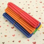 60 Pcs Rhythm Sticks for Kids Bulk, Wood Music Lummi Sticks, 6 Colors - Image 7