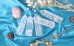 Orientrea Clear Quartz Crystal Wand-1 Pc 3.5"-3.9" Natural Clear Quartz Crystal Wands, Healing Crystal and Stones, Natural Clear Quartz Stone Tower, Gift Box Packaging - Image 5