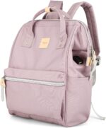 Himawari Laptop Backpack, Stylish Eco-Friendly Canvas, 11"x16"x6.3", Large Capacity, Multi-Functional with USB Port, Padded Back Panel, Adjustable Shoulder Straps - Image 3
