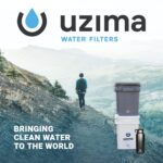 Uzima UZ-2 Camping Water Filter and Drinking Water Filter System, Portable Travel Alternative to Purification Systems, for Camping, Backpacking, and Hiking - Image 6
