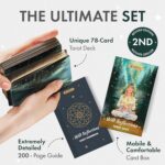Wyspell Wild Reflections Tarot Deck with 200-Page Guidebook, Gold Edges, and Gift Packaging - Image 2