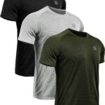 NELEUS Men's Dry Fit Mesh Athletic Shirts