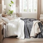 Bedsure Sherpa Fleece Throw Blanket for Couch - Thick and Warm Blanket for Winter, Soft Fuzzy Plush Throw Gift for Women, Grey, 50x60 Inches - Image 8