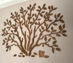 WOODTELLSTORY 'Oak Tree' DIY Tree Carved Wood Wall Art,Nature-Inspired Woodland-Themed Handmade Wall Decor For Homes & Offices,79" Wide x 59" High