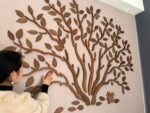 WOODTELLSTORY 'Oak Tree' DIY Tree Carved Wood Wall Art,Nature-Inspired Woodland-Themed Handmade Wall Decor For Homes & Offices,79" Wide x 59" High - Image 5