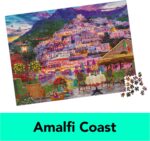 2-Pack of 1000-Piece Jigsaw Puzzles, Amalfi Coast & Japan Garden | Puzzles for Adults and Kids Ages 8+, Amazon Exclusive - Image 4