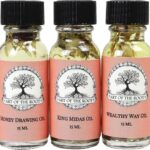 Money Oil Set by Art of The Root | with Wealthy Way, Money Drawing & King Midas Oils | Handmade with Herbs & Essential Oils | Wiccan Hoodoo Conjure Magick