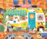 Ceaco - 5 in 1 Multipack - Happy Camper - (2) 300 Piece, (2) 500 Piece, (1) 750 Piece Jigsaw Puzzles - Image 5