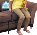 Able Life Universal Stand Assist, Chair Lift-Assist for Elderly, Grab Bar Standing Aid for Seniors, Daily Living Mobility Aid, Brown - Image 4