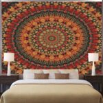 FENDROM Popular Handicrafts Indian hippie Bohemian Psychedelic Peacock Mandala Wall hanging College Dorm Beach Throws Table Cloth Bedding Tapestry - Image 6