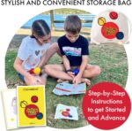 Vibrant Juggling Balls & Juggling Balls for Beginners - Perfect Stocking Stuffers for Kids 8-12 & Teens. Learn to Juggle with Juggling Balls for Kids, Teens & Adults. Stylish Bag & Easy Instructions. - Image 4