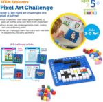 Learning Resources STEM Explorers Pixel Art Challenge, STEM Toys for Kids, Coding Basics for Kids, Easter Toys, Ages 5+,402 Pieces - Image 6