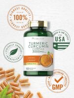 Carlyle Turmeric Curcumin Supplement | 3000mg 180 Capsules | with Black Pepper, Curcuminoids and Bioperine | Non-GMO, Gluten Free - Image 5