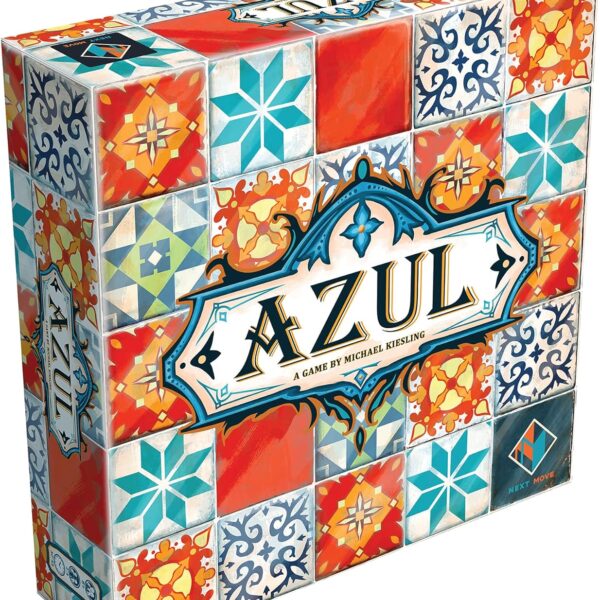 Azul Board Game - Strategic Tile-Placement Game for Family Fun, Great Game for Kids and Adults, Ages 8+, 2-4 Players, 30-45 Minute Playtime, Made by Plan B Games