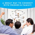 NATIONAL GEOGRAPHIC Magnetic Marble Run - 75-Piece STEM Building Set for Kids & Adults with Magnetic Track & Trick Pieces & Marbles for Building A Marble Maze, STEM Project (Amazon Exclusive) - Image 7