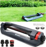Eden 96213 Lawn & Garden Essential Oscillating Sprinkler | Water Sprinkler for Yard,Covers up to 3,600 sq. ft., Heavy Weight Base - Image 2