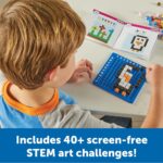 Learning Resources STEM Explorers Pixel Art Challenge, STEM Toys for Kids, Coding Basics for Kids, Easter Toys, Ages 5+,402 Pieces - Image 3