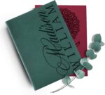 GIFTBYGIFTY Personalized Leather Journal Notebooks for Women | 12 Design, 9 Color - Burgundy | Custom Notebook for Women - Diary for Girls - Image 6