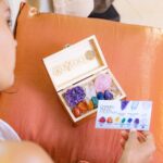 CRYSTALYA Travel Chakra Crystals and Healing Stones in Wooden Gift Box + 50pg EBOOK – 7 Chakra Tumbled Gemstones, Amethyst Crystal, Rose Quartz, Quartz Crystal Point, Stone Guide, Made in U.S.A. - Image 3