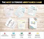 Mindfulness Therapy Game: Teaches Social Skills, Self Care & More for Kids, Teens & Adults. 50 Cards - Image 4
