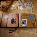 JIMBON Our Adventure Book Scrapbook Photo Album Retro Style Embossed Letter Cover Travel Diary Journal Scrap Book Kit For Couples,Memory Book For Anniversary Wedding - Image 7