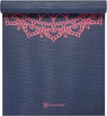 Gaiam Print Yoga Mat, Non Slip Exercise & Fitness Mat for All Types of Yoga, Pilates & Floor Exercises - Image 2
