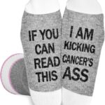 FujLoy Cancer Socks, Cancer Patients Must Have, Chemotherapy Must Haves,Fuck cancer.