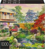2-Pack of 1000-Piece Jigsaw Puzzles, Amalfi Coast & Japan Garden | Puzzles for Adults and Kids Ages 8+, Amazon Exclusive - Image 8