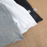 HonestBaby Short Sleeve Boxy T-Shirts Crew Neck Tees Comfy Fit 100% Organic Cotton for Women - Image 4