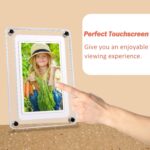 Frameo 5 Inch WiFi Digital Picture Frame - Acrylic Digital Video Frame, 32GB Memory, 1280x800 IPS LCD Touch Screen Electronic Photo Frame, Instant Wireless Share Photos from Anywhere - Image 5