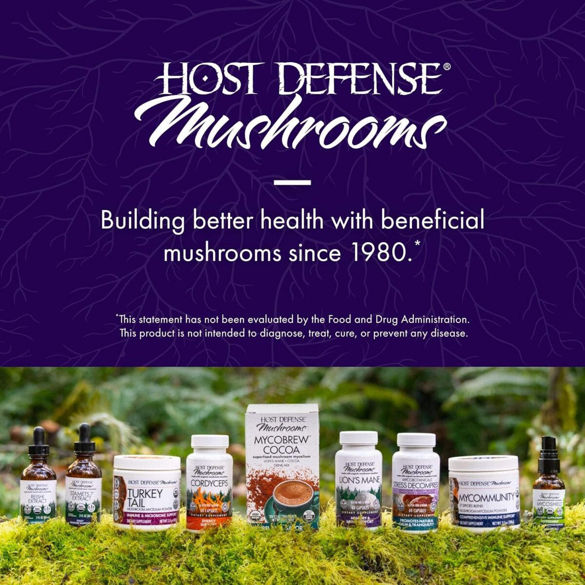 Host Defense Mushrooms Lion's Mane - Supplement Capsules for Brain Health Support - Mushroom Support for Focus & Memory Function - Immune & Nervous System Supplement - 120 Capsules (60 Servings) - Image 7