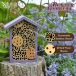 Nature's Way Bird Products PWH1-B Purple Bee House - Image 3
