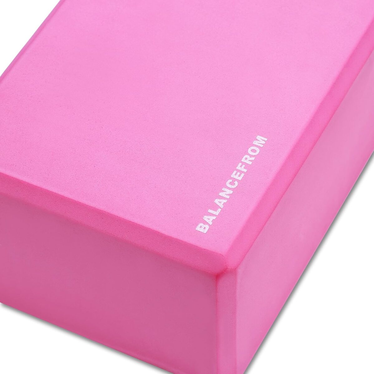 Set of 2 High Density Yoga Blocks, 9"x6"x4" Each, Pair, Multiple Colors - Image 4