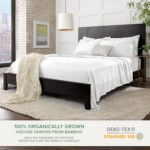King Sheets by Pure Bamboo, Genuine 100% Organic Viscose Derived from Bamboo Bed Sheet Set, Luxuriously Soft & Cooling, Double Stitching, Lifetime Quality Promise (King, White) - Image 2