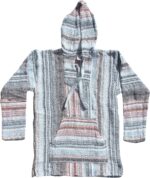 Del Mex Deluxe Mexican Baja Hoodie Sweatshirt Pullover Jerga Surf Poncho Drug Rug - Image 3