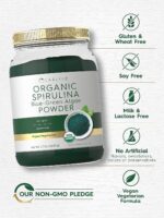 Carlyle Organic Spirulina Powder 2.2 lbs | Blue Green Algae | 8g Spirulina per Serving | Vegan, Non-GMO, Gluten Free Supplement - Image 4
