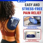 Ice Pack (3-Piece Set) – Reusable Hot and Cold Therapy Gel Wrap Support Injury Recovery, Alleviate Joint and Muscle Pain – Rotator Cuff, Knees, Back & More (3 Piece Set - Classic) - Image 7