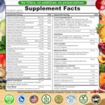 Vegan Whole Food Multivitamin with Iron, Daily Multivitamin for Women and Men, Made with Fruits & Vegetables, B-Complex, Probiotics, Enzymes, CoQ10, Omegas, Turmeric, Non-GMO, 90 Count - Image 6