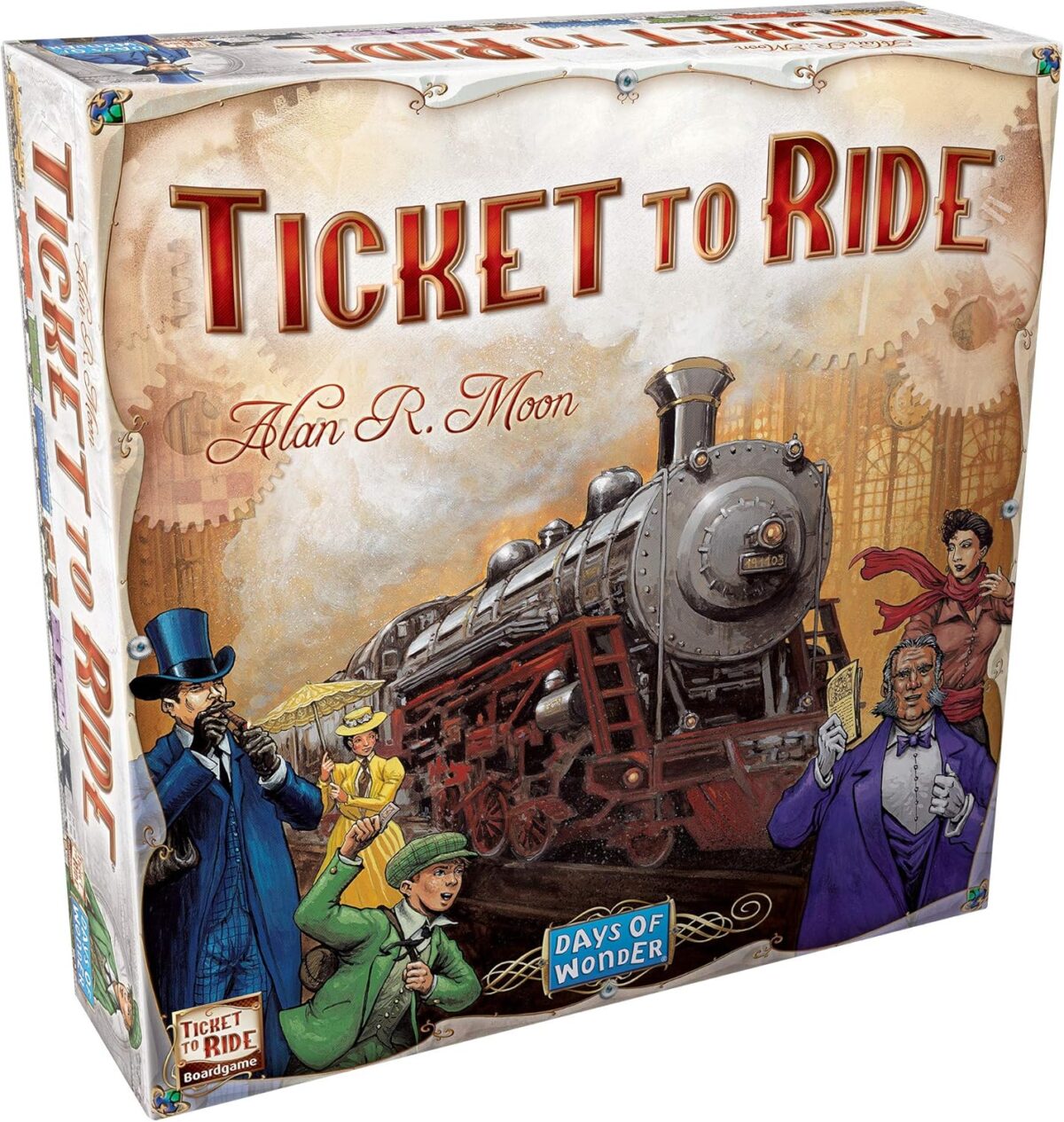 Ticket to Ride Board Game - A Cross-Country Train Adventure for Friends and Family! Strategy Game for Kids & Adults, Ages 8+, 2-5 Players, 30-60 Minute Playtime, Made by Days of Wonder - Image 1