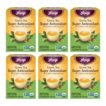 Yogi Tea - Green Tea Super Antioxidant (6 Pack) - Organic Green Tea Blend to Support Overall Health - 96 Tea Bags