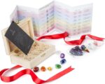 Premium Crystals and Healing Stones Premium Kit in Wooden Box - 7 Chakra Stones Healing Set, Rose Quartz, Amethyst Cluster, Quartz Points, Chakra Pendulum, EBook, Poster, Made-in-USA, Gift Ready - Image 7