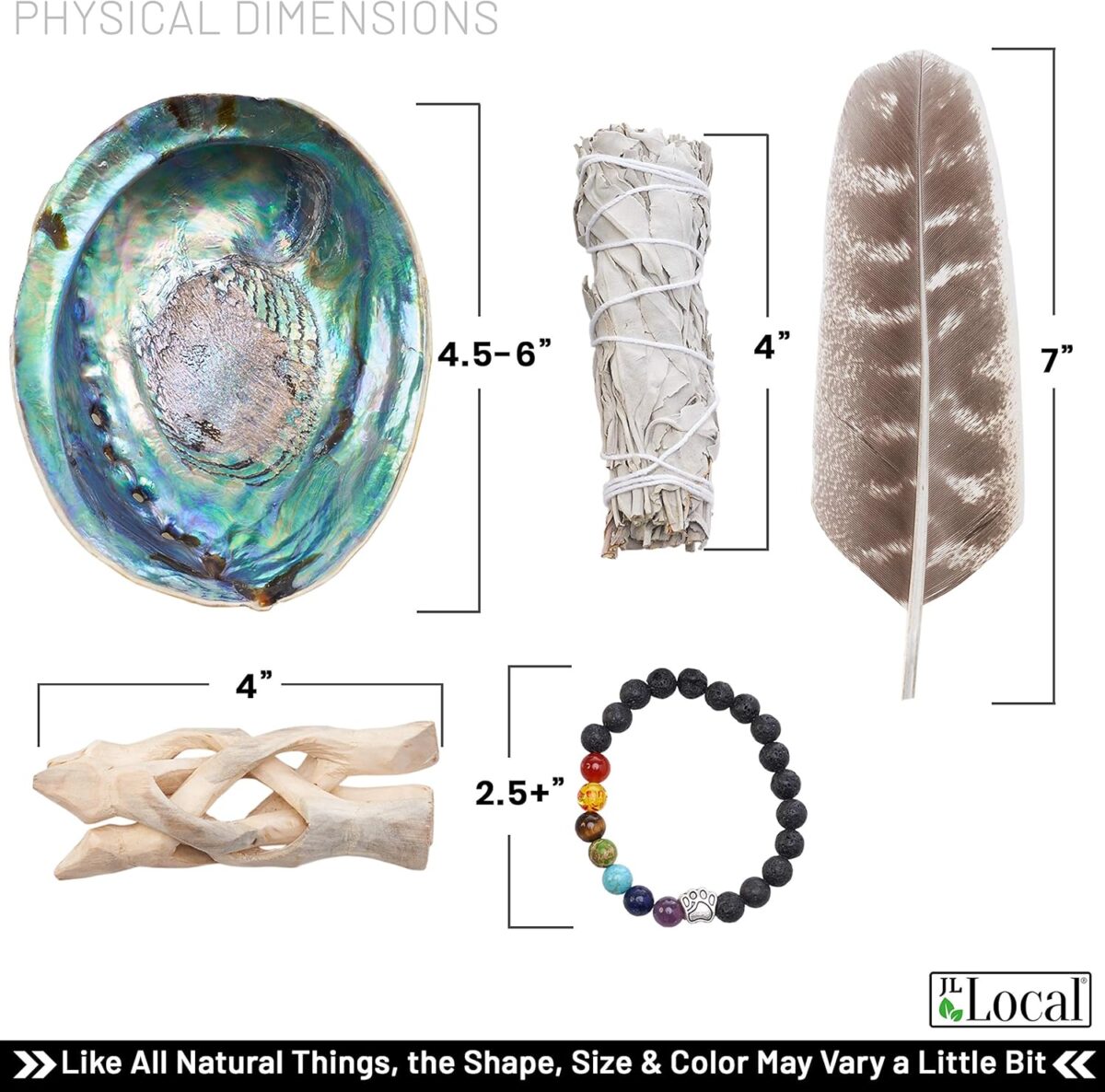 White Sage Smudging Kit Smudge Stick Gift Kit + Instructions & Blessings (Beginner's Kit) - Image 4