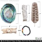White Sage Smudging Kit Smudge Stick Gift Kit + Instructions & Blessings (Beginner's Kit) - Image 4